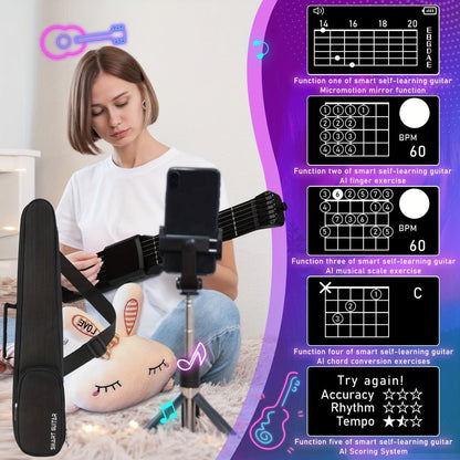 Guitar Stand, USB, Adjustable, Charging, Smart for Holding And Displaying Guitars detail image - detail view 8