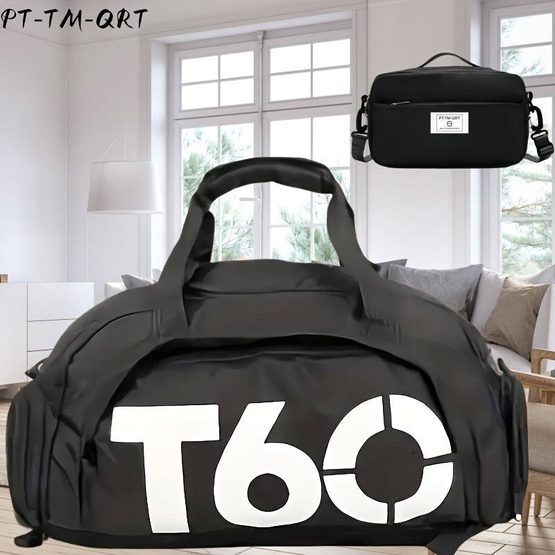 Gym Duffel Bag – 2 Piece, Nylon, Lightweight, Large Capacity – detail view 14