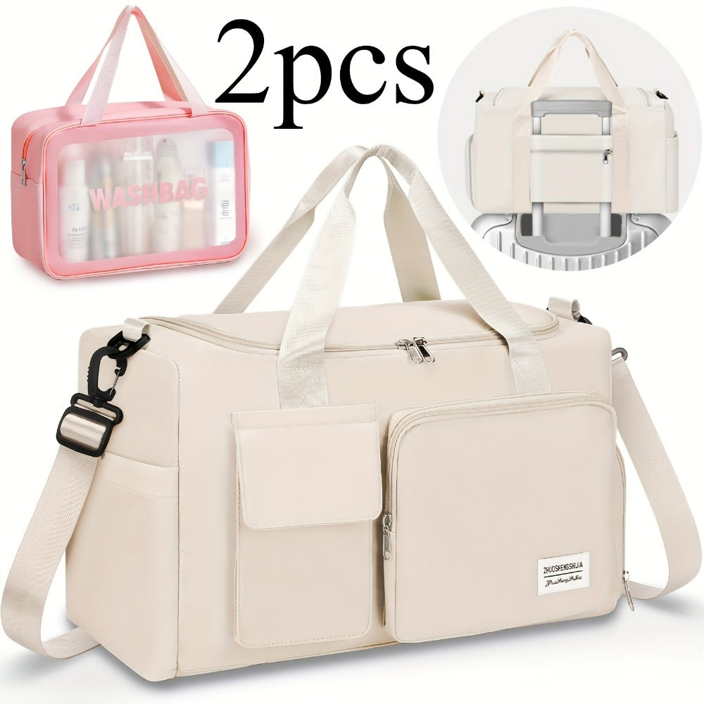 Gym Duffel Bag – 2PCS, Large Capacity, Lightweight, for Travel – detail view 9