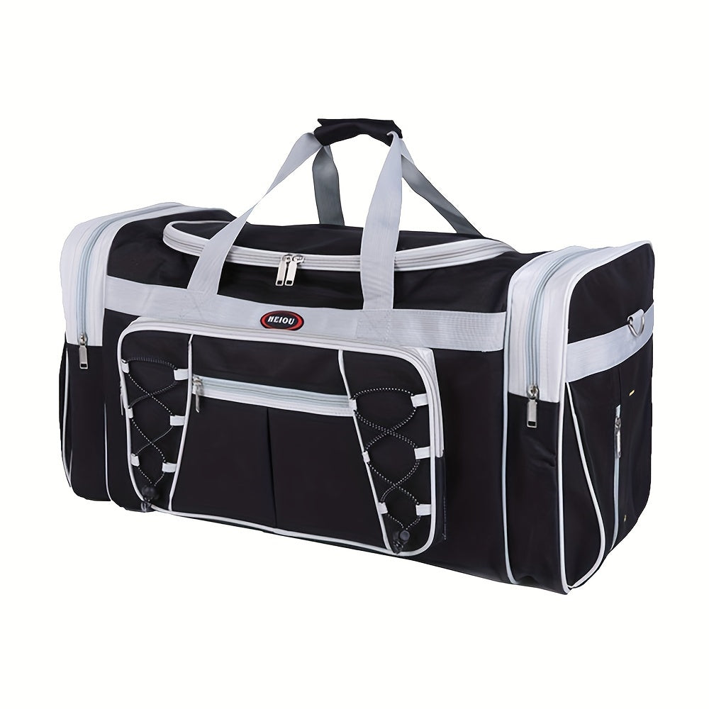 Gym Duffel Bag – 72L, Polyester, Foldable, Lightweight – front view - product view 11