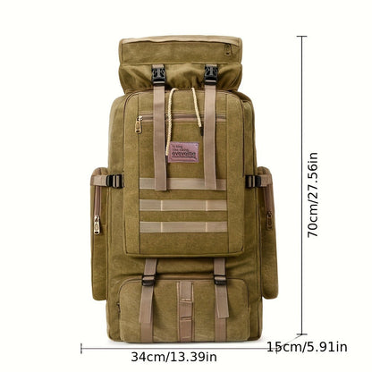 Gym Duffel Bag – 90L, Canvas, Large Capacity – detail view 2