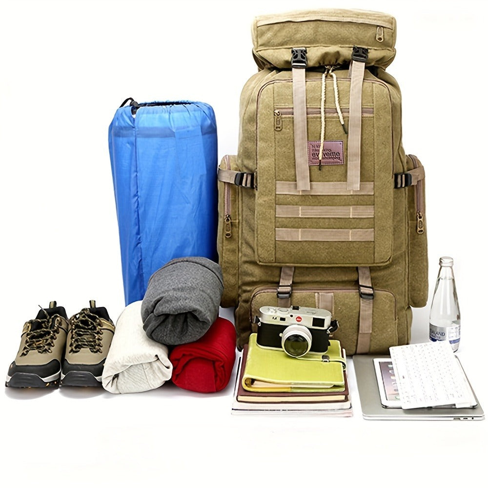 Gym Duffel Bag – 90L, Canvas, Large Capacity – detail view 4