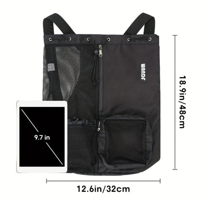 Gym Duffel Bag – Lightweight, Foldable – detail view 24