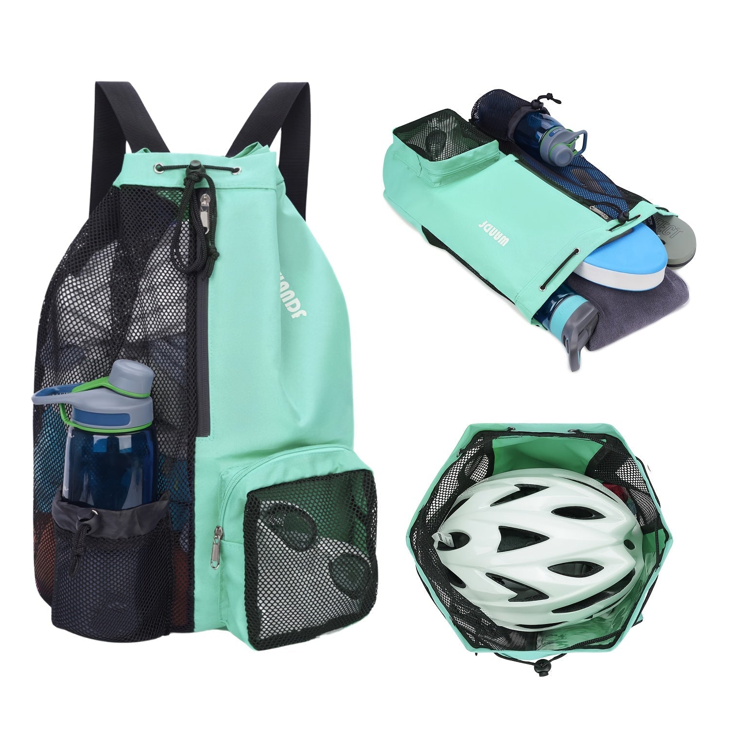 Gym Duffel Bag – Lightweight, Foldable – front view - product view 24