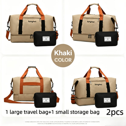 Gym Duffel Bag – Nylon, Large Capacity, Anti-Theft, for Travel – front view - product view 17