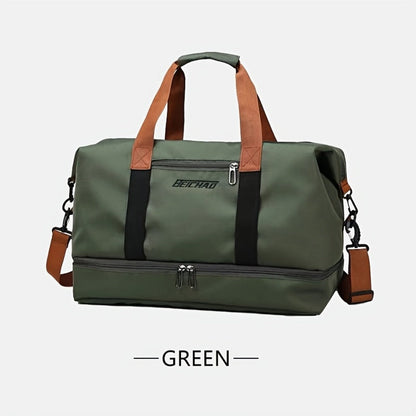 Gym Duffel Bag – 5 Colors, Nylon, Lightweight, for Travel – detail view 13