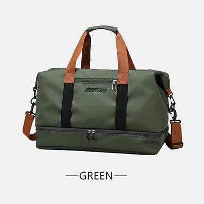 Gym Duffel Bag – 5 Colors, Nylon, Lightweight, for Travel – alternate view