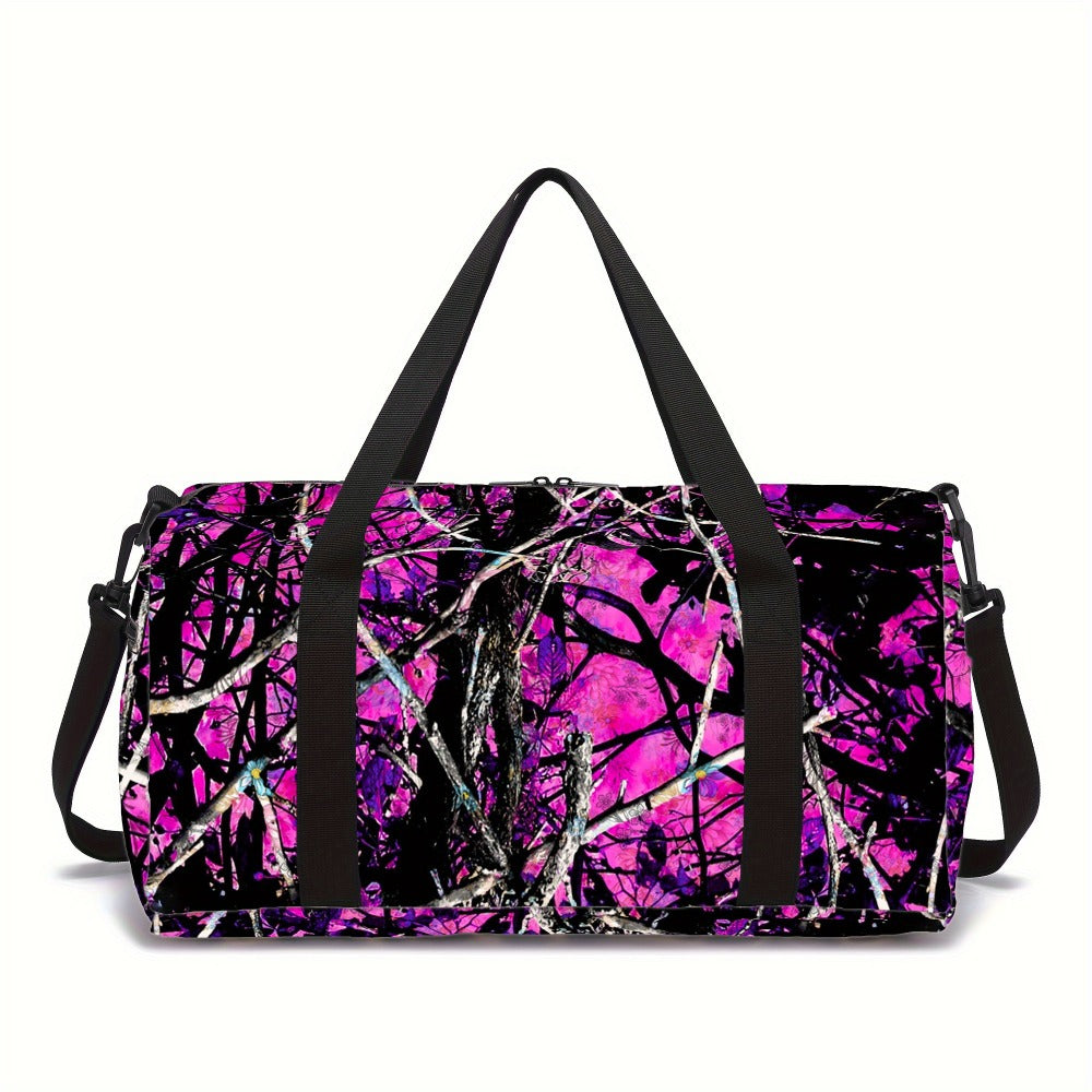 Gym Duffel Bag – Polyester, Adjustable Strap, for Travel – detail view 4