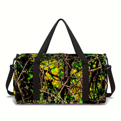 Gym Duffel Bag – Polyester, Adjustable Strap, for Travel – detail view 15