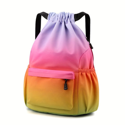 Gym Duffel Bag – for Work, Dry Wet Separation Sports Gradient – front view - product view 14