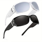 2PC White Mirror & black