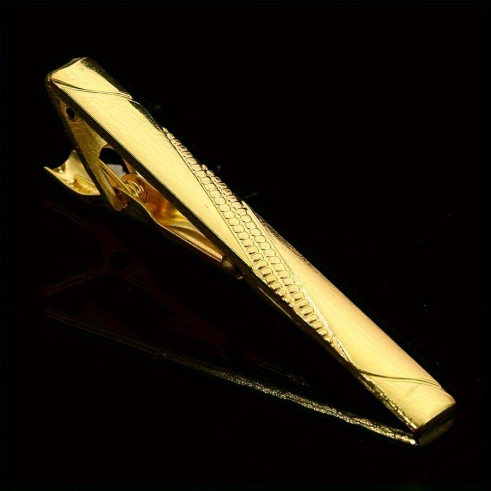 Hair Clips for Women - Tie Set 9pcs Men's Business Suit Accessories - Luxury Fashion Tie Bar Gift - product detail view 11