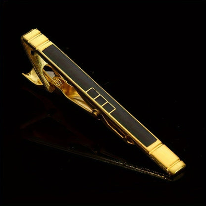 Hair Clips for Women - Tie Set 9pcs Men's Business Suit Accessories - Luxury Fashion Tie Bar Gift - product detail view 15