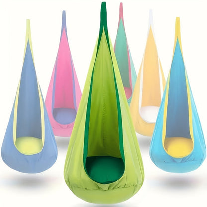 Hammock Chair with Inflatable Pillow and Storage Bag for Patio detail image - detail view 5