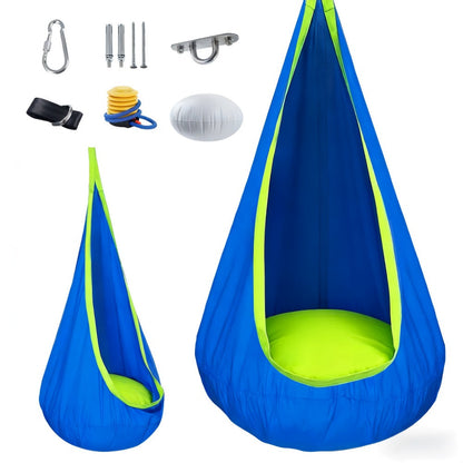 Hammock Chair with Inflatable Pillow for Comfortable Outdoor Seating in Patio detail image - detail view 3