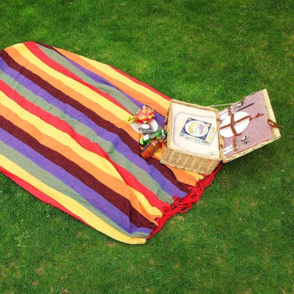 Hammock with Canvas Seat for Comfortable Outdoor Seating in Patio detail image - detail view 11