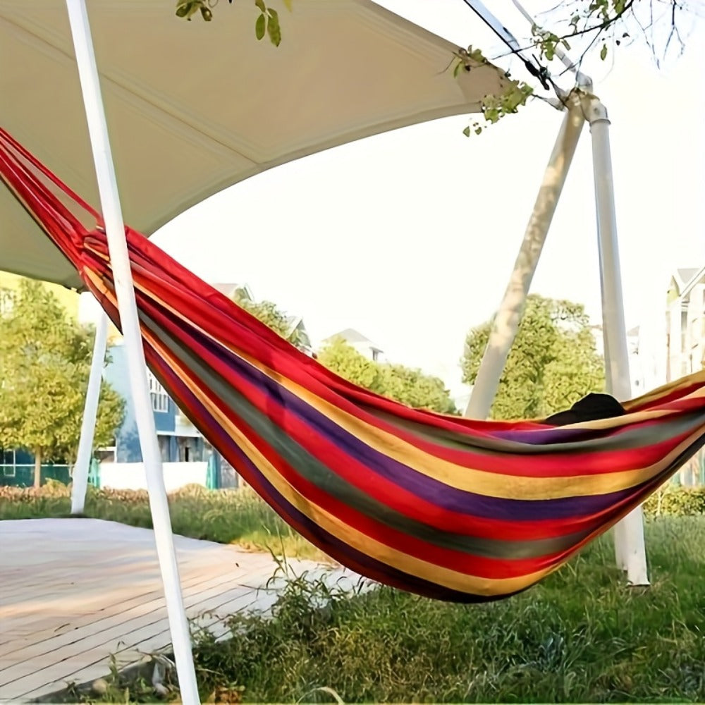 Hammock with Canvas Seat for Comfortable Outdoor Seating in Patio detail image - detail view 6
