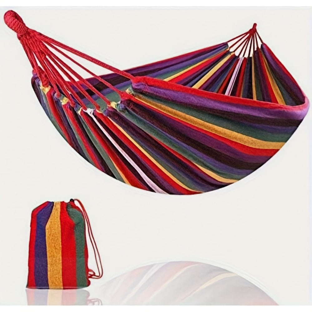 Hammock with Canvas Seat for Comfortable Outdoor Seating in Patio detail image - detail view 9