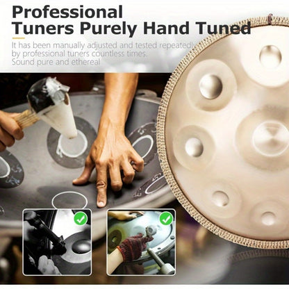 Hand Drum, 440Hz, 440 Hz, 22-Inch, Minor, Kurd for Rhythm Practice detail image - detail view 4