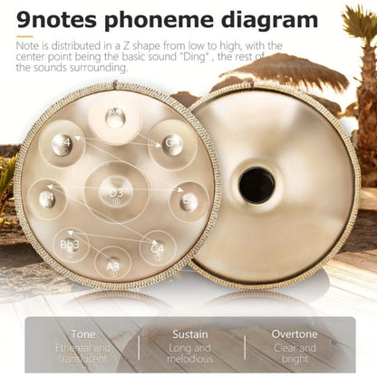 Hand Drum, 440Hz, 440 Hz, 22-Inch, Minor, Kurd for Rhythm Practice detail image - detail view 5
