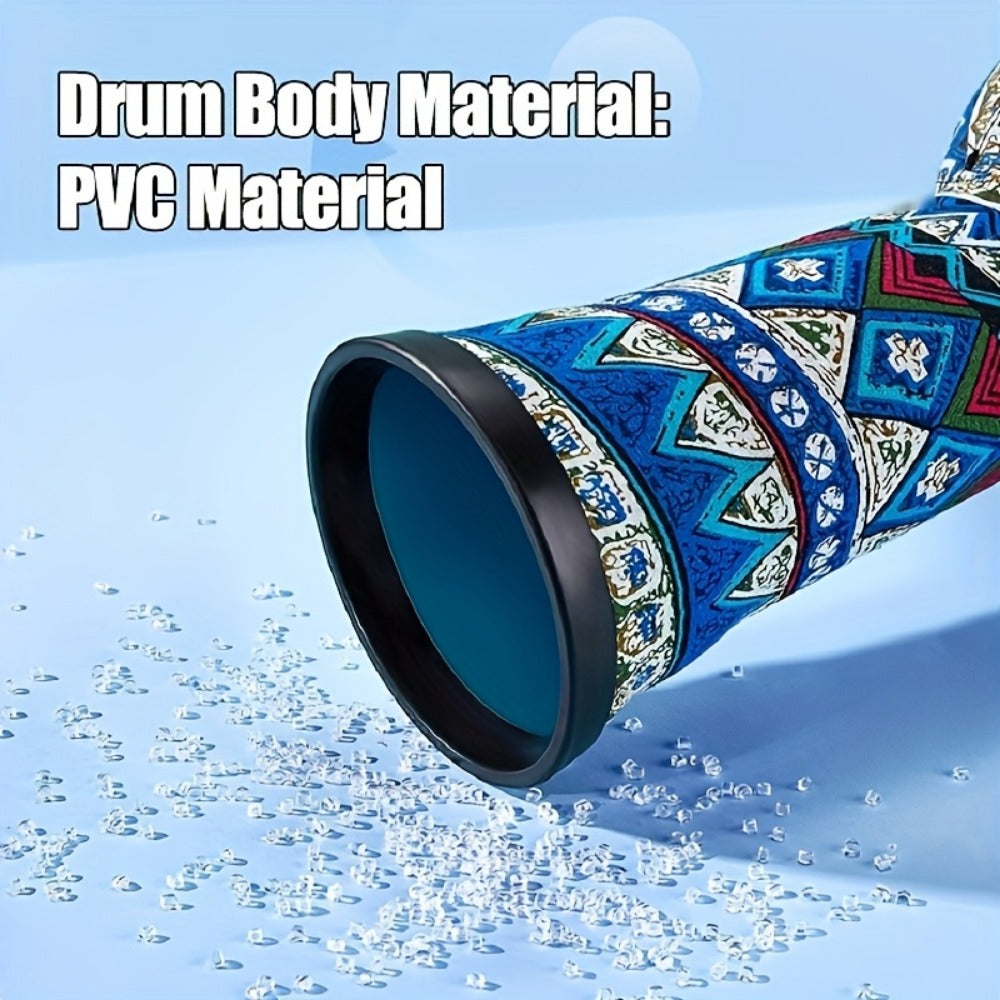 Hand Drum, Portable, Handmade, Campfire, 8-inch for Rhythm Practice detail image - detail view 7