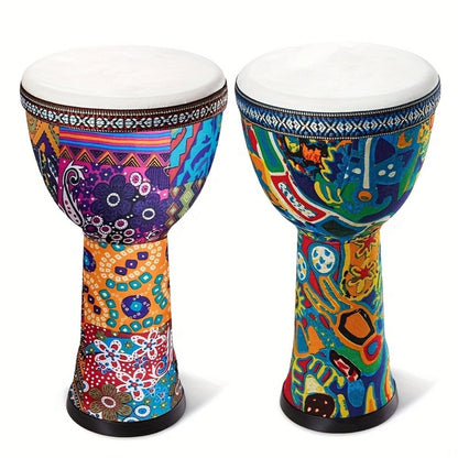Hand Drum, Portable, Handmade, Campfire, 8-inch for Rhythm Practice detail image - detail view 9