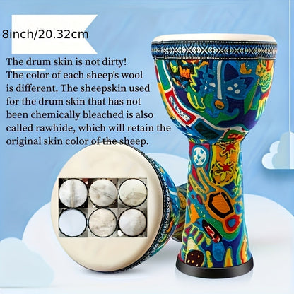 Hand Drum shown in the Green option