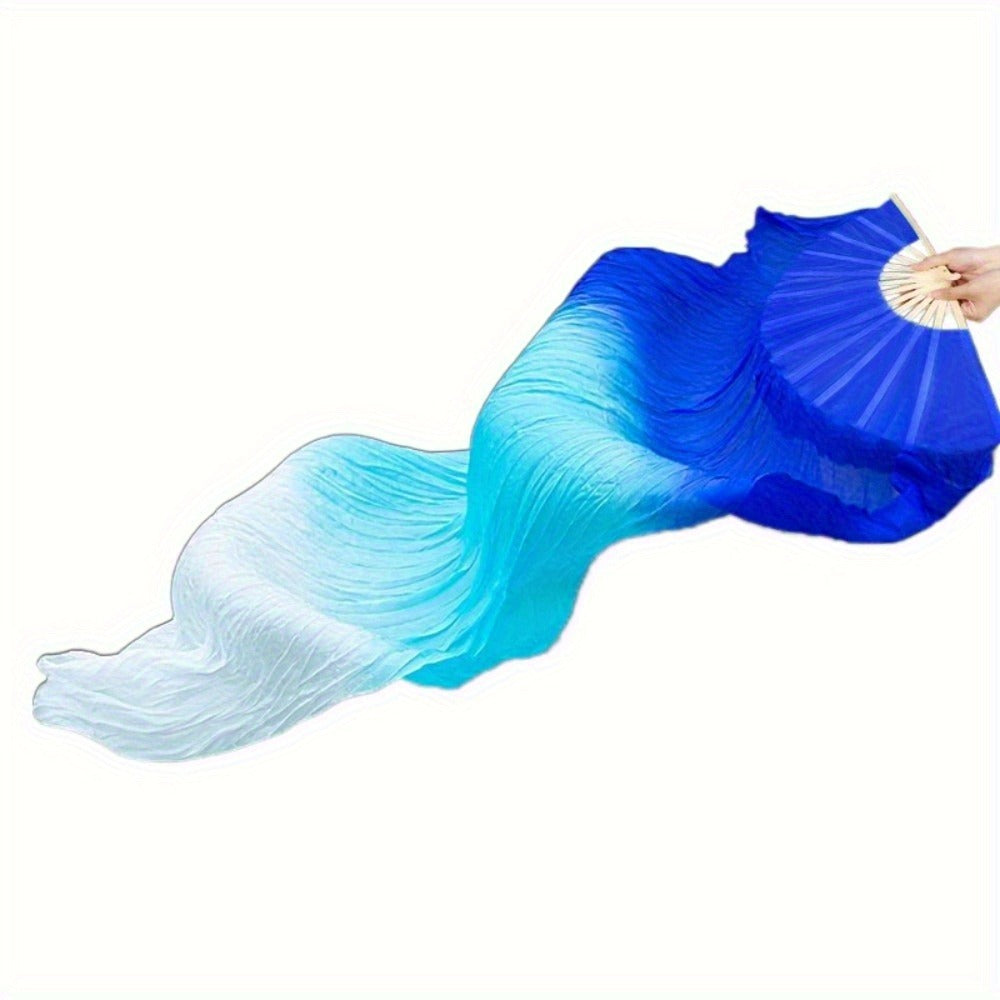 Hand Fan - Folding Set of 2 - 4 Colors Available, Portable for Dance Events Raves - product detail view 15