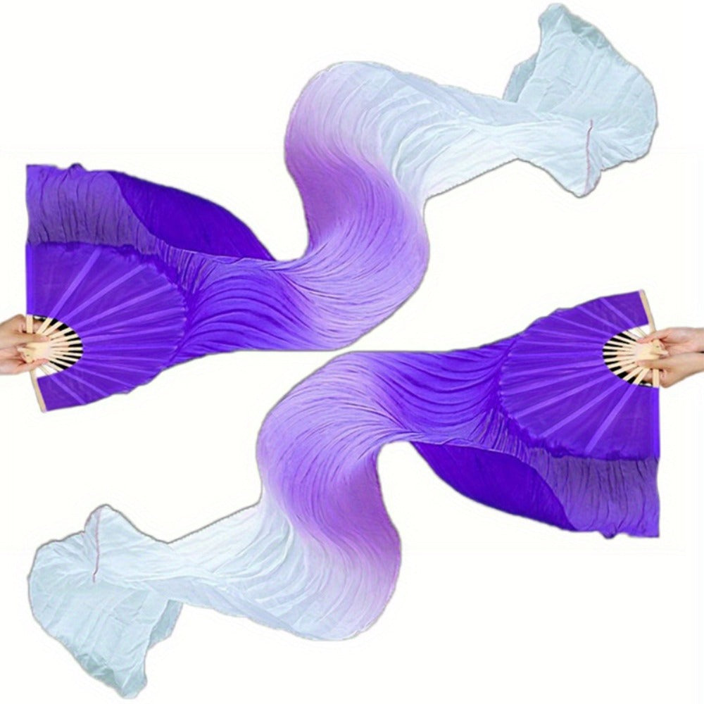 Hand Fans - Folding Dance 2 Pack - Women's for Carnival Performance Summer, 4 Colors - product detail view 16