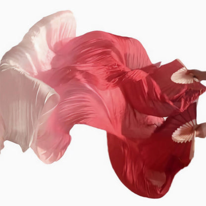 Hand Fans - Folding Dance 2 Pack - Women's for Carnival Performance Summer, 4 Colors - product detail view 20