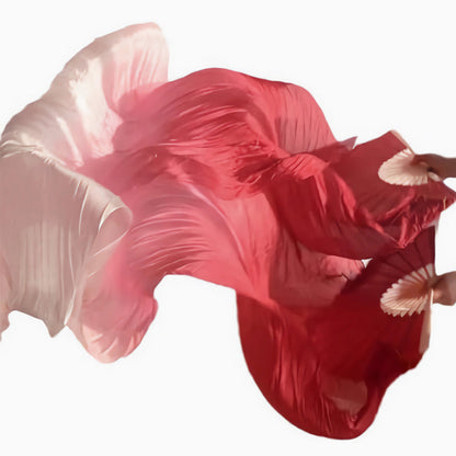 Hand Fans - Folding Dance 2 Pack - Women's for Carnival Performance Summer, 4 Colors - product detail view 22