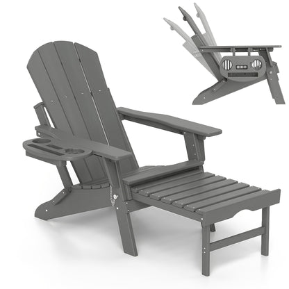 Adirondack Chair shown in the Grey, 1pc option