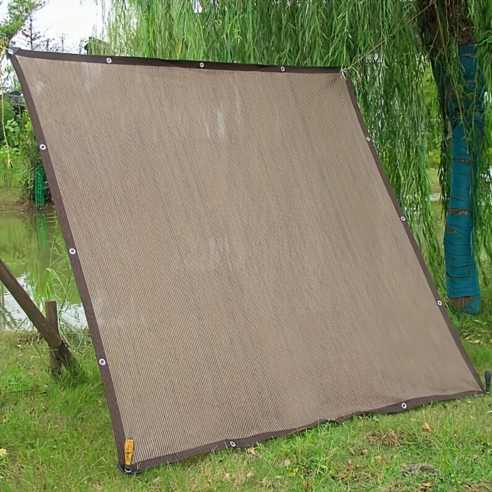 HDPE Outdoor Patio Roller Shade with UV Protection and Tool-Free Assembly detail image - detail view 13
