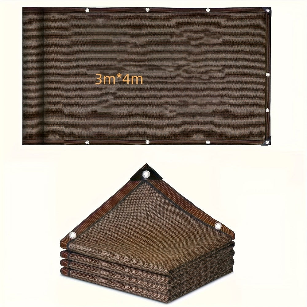 HDPE Outdoor Patio Roller Shade with UV Protection and Tool-Free Assembly detail image - detail view 4