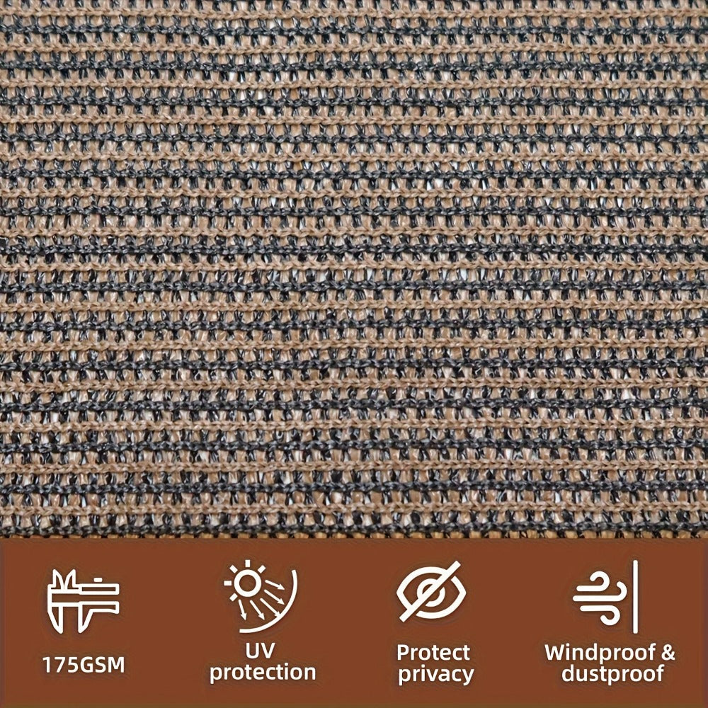 HDPE Outdoor Patio Roller Shade with UV Protection and Tool-Free Assembly detail image - detail view 5