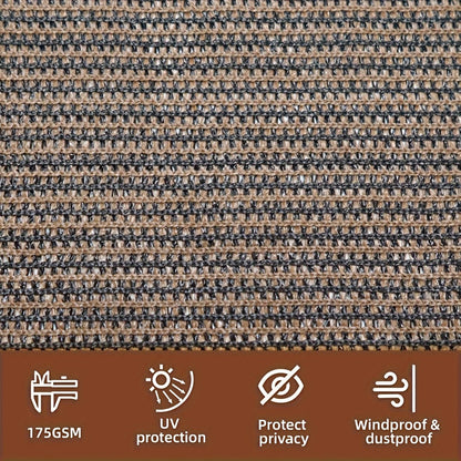 HDPE Outdoor Patio Roller Shade with UV Protection and Tool-Free Assembly detail image - detail view 5