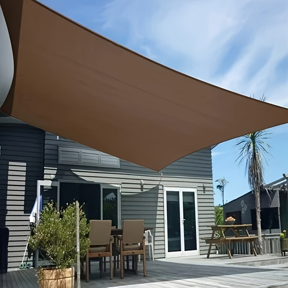 HDPE Outdoor Patio Roller Shade with UV Protection and Tool-Free Assembly detail image - detail view 6