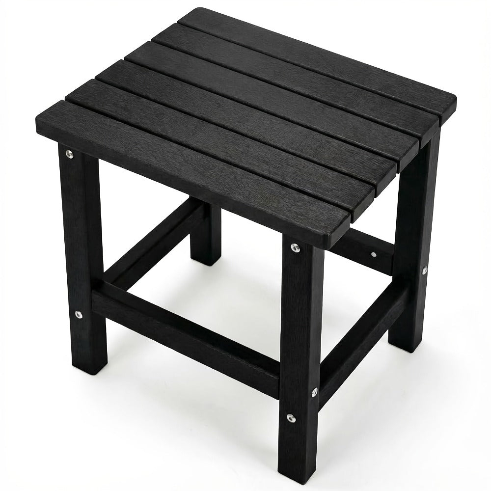 HDPE Outdoor Side Table with Multiple Color Options for Patio detail image - detail view 5