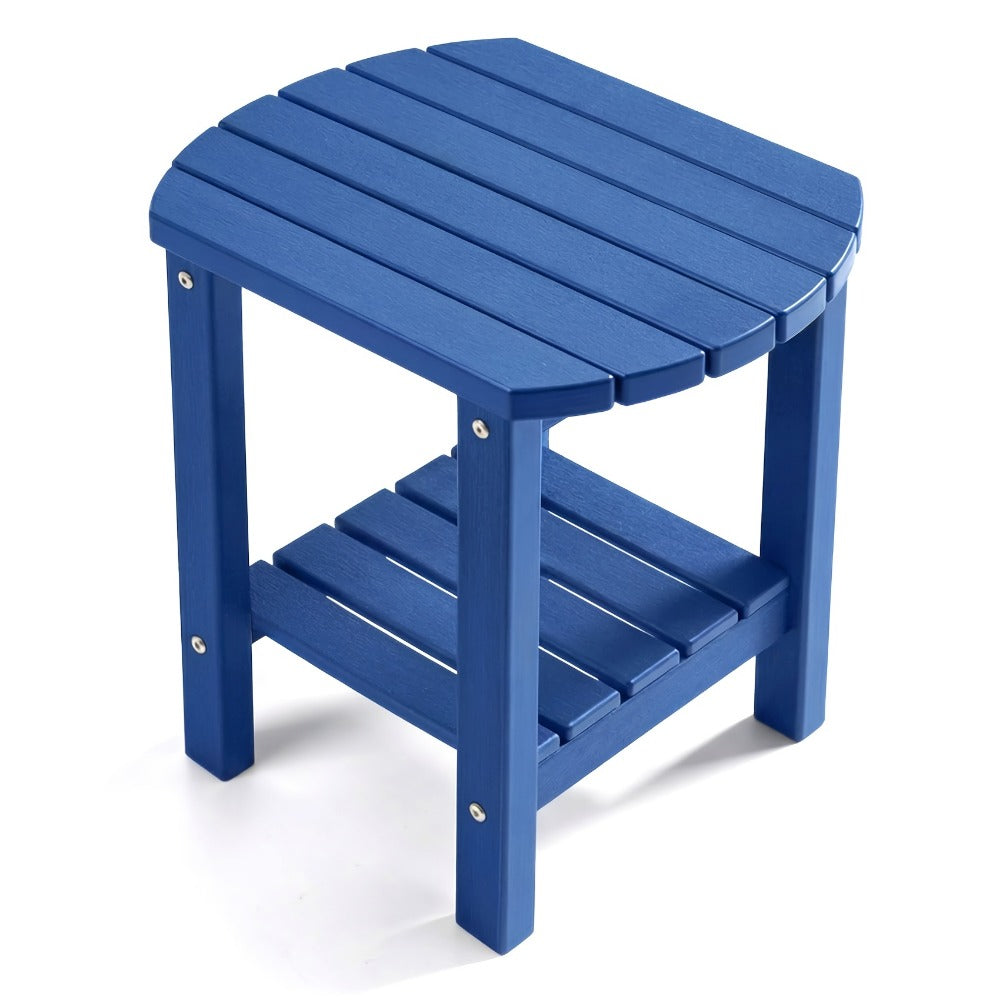 HDPE Outdoor Side Table with Weather-Resistant Finish for Outdoor Serving and Relaxation detail image - detail view 6