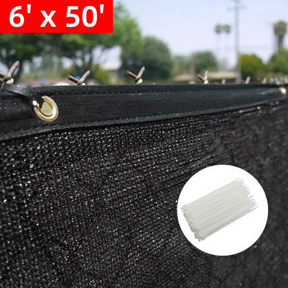 Privacy Fence Screen shown in the Black option