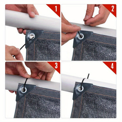 HDPE Privacy Fence Screen with Added Privacy and UV Protection for Patio detail image - detail view 10
