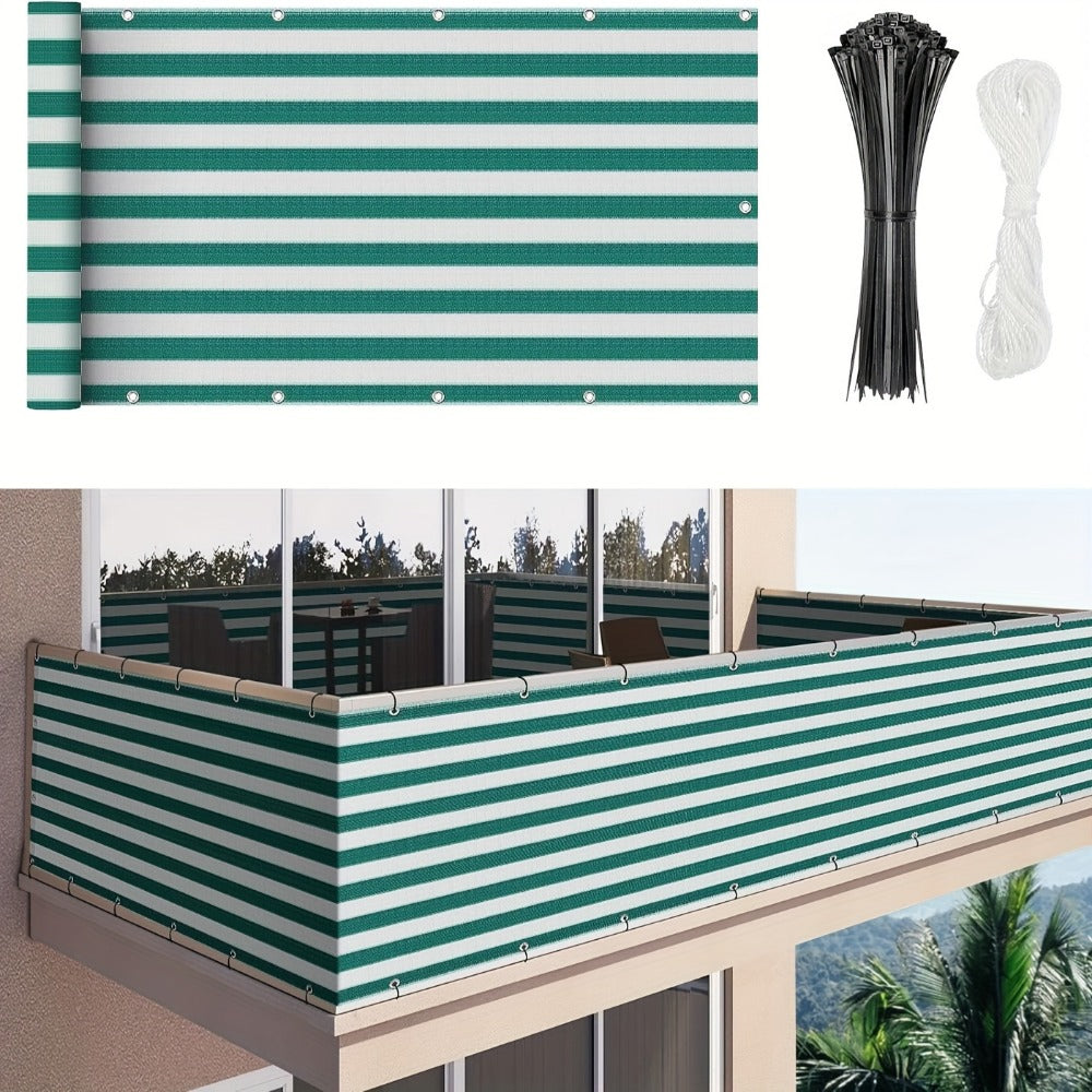 HDPE Privacy Screen Fence with Added Privacy and Reinforced Corners for Patio detail image - detail view 12