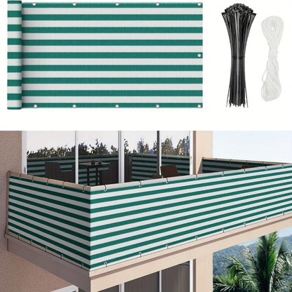 HDPE Privacy Screen Fence with Added Privacy and Reinforced Corners for Patio detail image - detail view 12