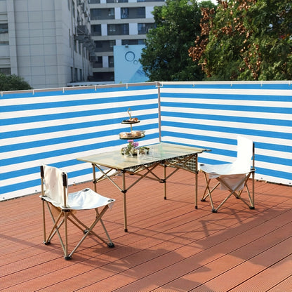 HDPE Privacy Screen Fence with Added Privacy and Reinforced Corners for Patio detail image - detail view 14