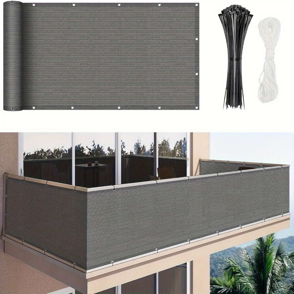 HDPE Privacy Screen Fence with Added Privacy and Reinforced Corners for Patio detail image - detail view 16
