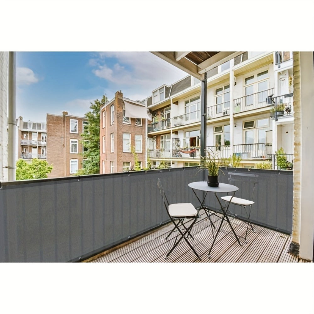 HDPE Privacy Screen Fence with Added Privacy and Reinforced Corners for Patio detail image - detail view 25
