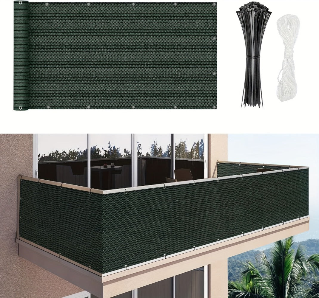 HDPE Privacy Screen Fence with Added Privacy and Reinforced Corners for Patio detail image - detail view 29