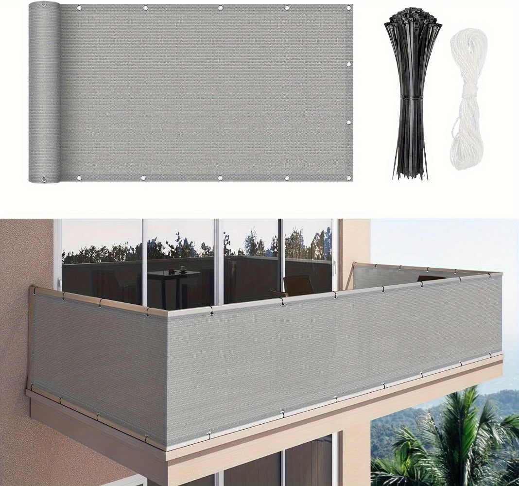 HDPE Privacy Screen Fence with Added Privacy and Reinforced Corners for Patio detail image - detail view 30