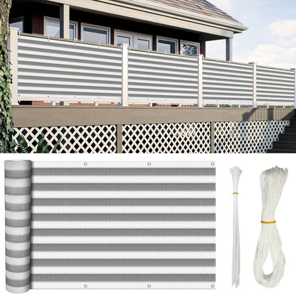 HDPE Privacy Screen Fence with Added Privacy and Reinforced Corners for Patio detail image - detail view 31