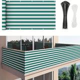 Green and white line
